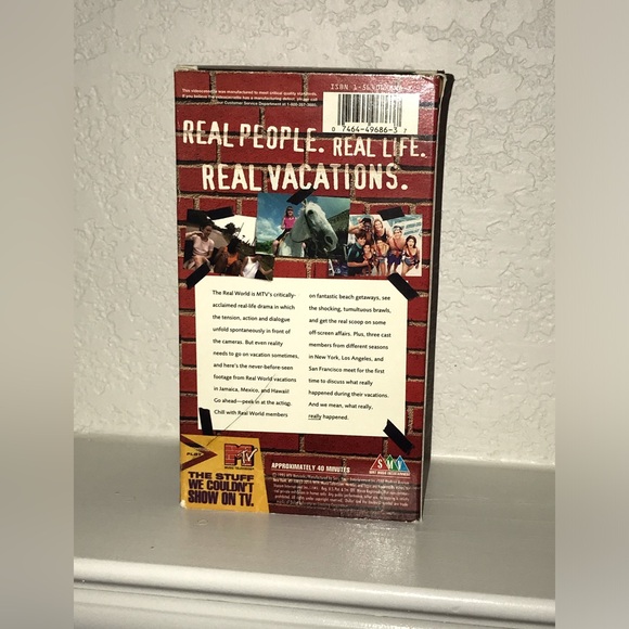 VHS MTV The Real World: Vacations Behind the Scenes (1995) (Not Rated) - Picture 2 of 5